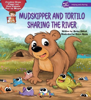 Mudskipper and Tortilo Sharing The River - Creative Drama Finger and Hand Puppets Pop-up Staged - Artenino Yayıncılık - Image 1