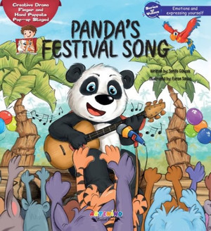 Panda’'s Festival Song - Creative Drama Finger and Hand Puppets Pop-up Staged - Artenino Yayıncılık - Image 1