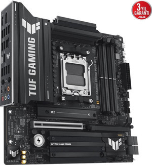 Asus Tuf Gaming B860-Plus Wifi İntel B860 Lga1851 Ddr5 8666 Dp Hdmi Type-C 3X M2 Usb3.2 Gen 2X2 Wifi 7 + Bt Aura Rgb 2.5Gbit Lan Atx 12+1+2+1 Güç Aşam - Image 1