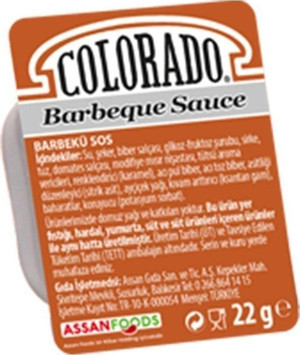 Colorado Barbekü Sos (Barbeque Sauce) Küvet 22 Gr - 120 Adet - Image 1