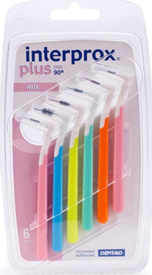 İnterprox Plus 2G Mix Blister 6'Lı (Karışık Set) Arayüz Fırçası - Image 1
