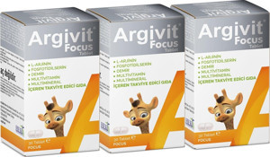 Argivit Focus Tablet 30 Tablet 3'lü Paket - Image 1