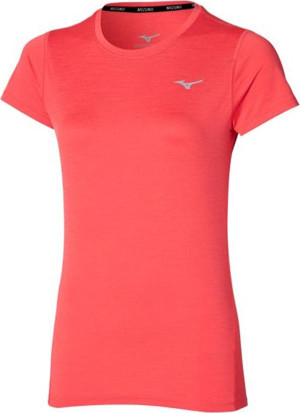 Mizuno Impulse Core Kadın Tişört Kırmızı - Image 1