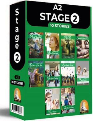 İngilizce Hikaye Stage 2 10’lu Hikaye Seti Kutu Tanıtım (A2) Seviyelerinde - Kapadokya Yayınları - Image 1