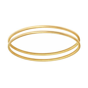 AgaKulche 20 gr 22 Ayar 2'li Ajda Kanal Altın Bilezik