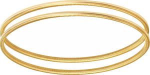 AgaKulche 20 gr 22 Ayar 2'li Ajda Kanal Altın Bilezik