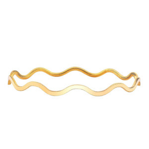 AgaKulche Ajda Zig-Zag 10 gr 22 Ayar Bilezik