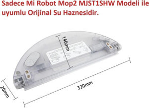 Lin Grup Mi Robot Mop 2 Mjst1Shw Ve Lite Modeli Su Haznesi-Su Deposu (Su Tankı) - Image 1
