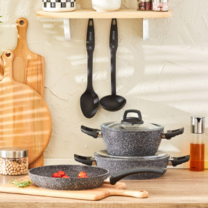 Emsan Luna 7 Parça Tencere Seti - Image 1