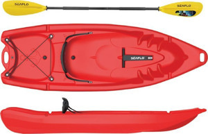 Seaflo SF-2002 Tek Kişilik Yetişkin Kano Kırmızı - Image 1