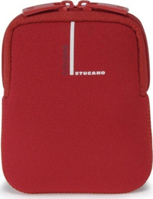 Colore Kompakt Kamera Çantası Vlog Kamera Uygun 10 x 7,5 x 3 cm Kırmızı - Image 1
