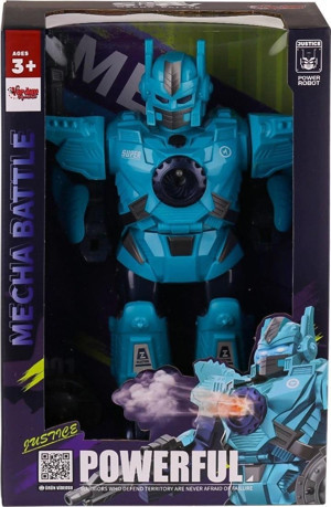 DF-6052 Işıklı ve Müzikli Buhar atan Robot -Vardem Oyuncak - Image 1