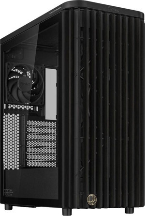 ASUS PROART PA401 WOOD EDITION PWM Mid Tower Black Tempered Glass