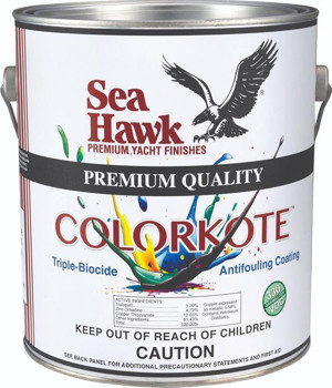 Sea Hawk ColorKote Yumuşak Zehirli Boya 3.785 LT Beyaz - Image 1