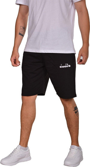 Diadora Mesa - Pamuklu Siyah Spor Şort - Mesa - Image 1