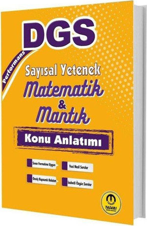 2025 DGS Performans Sayısal Yetenek Matematik Mantık Konu Anlatımı - Tasarı Akademi - Image 1