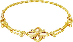 T51 Tuğrul Altın 15 gr 22 Ayar İşçiliksiz T&F Bilezik