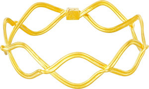 T51 Tuğrul Altın 25 gr(gram) 22 Ayar İşçiliksiz Tarsus Burması Bilezik