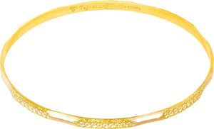 T51 Tuğrul Altın 10 gr 22 Ayar İşçiliksiz Kuş Gözü Bilezik