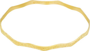 T51 Tuğrul Altın 10 gr (gram) 22 Ayar İşçiliksiz Simli Birce Bilezik