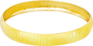 T51 Tuğrul Altın 10 gr(gram) 10 mm 22 Ayar İşçiliksiz Şarnelli Bilezik