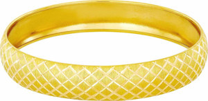 T51 Tuğrul Altın 13 gr(gram) 12 mm 22 Ayar İşçiliksiz Şarnelli Bilezik