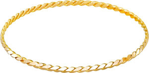 T51 Tuğrul Altın 10 gr(gram) 22 Ayar İşçiliksiz Bilezik