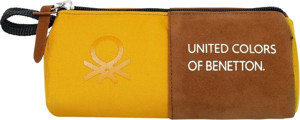 United Colors Of Benetton Sofistike Erkek Çocuk Üçgen Kalemlik Sarı - Image 1