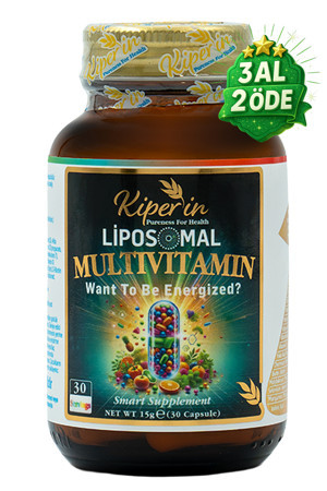 Kiperin Lipozomal Multivitamin 13 Vitamin & 6 Mineral Cilt - Saç - Tırnak & Enerji | Akıllı Gıda Takviyesi - Image 1