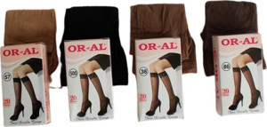 6 Adet OR-AL İnce Dizaltı Mat Çorap 20 Denye Pantolon Çorap - Image 1