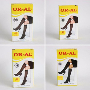 12 Adet ORARTEKS OR-AL 40 Den Mus Dizaltı Çorap - Image 1