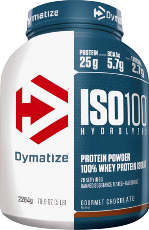 Dymatize Iso 100 Hydrolyzed Whey Protein Tozu 2264 gr - Image 1