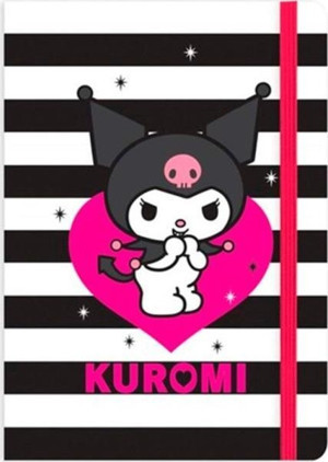 Keskin Color kuromi Desen A5 80 Yaprak Sert Kapak Çizgili Defter - Image 1