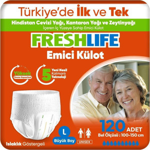 Freshlife Large Emici Külot 30’Lu 4 Paket (120 Adet) - Image 1