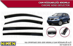 Kia Sportage Kromlu Cam Rüzgarlığı Niken 2010-2015 - Image 1