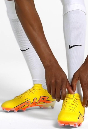 Nike Mercurial Air Zoom F.G. M.G. Erkek Soccer Shoes Krampon Sarı - Image 1