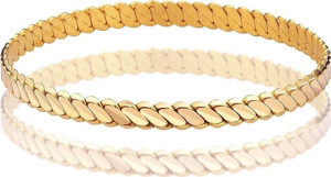 Tuğrul Kuyumculuk 25 gr (Gram) Üçlü Adana Burma 22 Ayar İşçiliksiz Bilezik