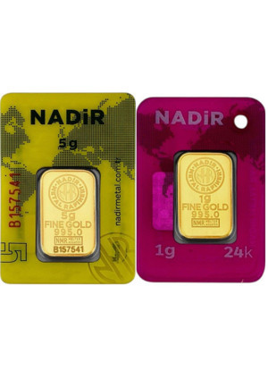 Tuğrul Kuyumculuk 6 Gram (5+1) Külçe Gram Altın 24 Ayar - Image 1