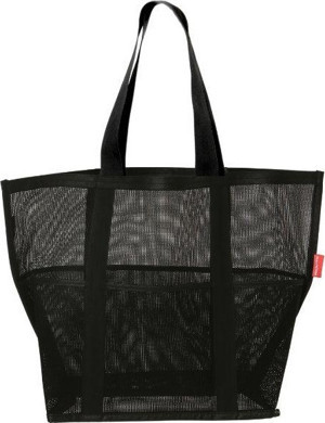 Baghashtag Büyük Boy 6 Cepli Siyah File Plaj Çantası - Image 1