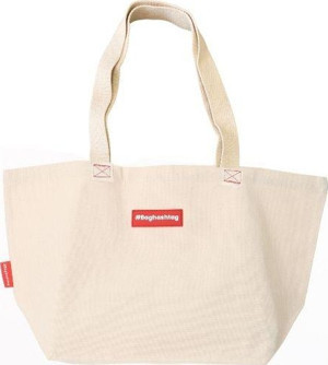 Baghashtag Kanvas Tote Çanta  - Image 1