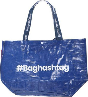 Baghashtag Mavi Kum Tutmaz Büyük Boy Plaj Çantası - Image 1