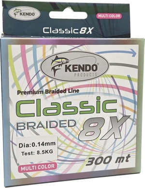 Kendo Classic 8x 300mt MultiColor Örgü İp 0,18 MM - Image 1