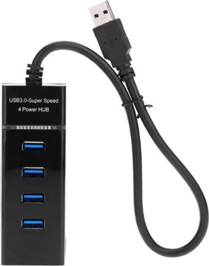 Qasul Usb Çoklayıcı Concord 4 Port Usb Hub 3.0 Tak Çalıştır - Image 1