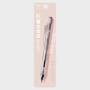 Tombow Mono Graph Pastel Glass Color 0.5mm Mekanik Kurşun Kalem Cotton Bloom / DPA-149D - Image 1