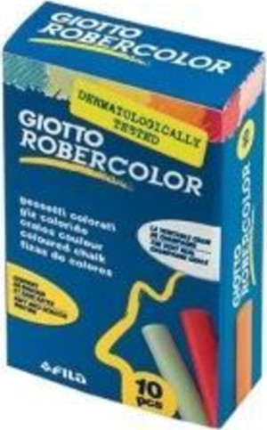 Giotto Robercolor 10'lu Karışık Renk Tebeşir - Image 1
