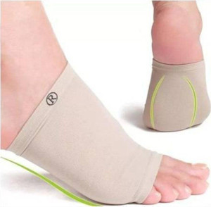 Orzen Kumas Düz Tabanlık Önleyici Medikal Ortopedik Tabanlık Ayak Ark Destek Çorabı Içe Basmalı - Image 1