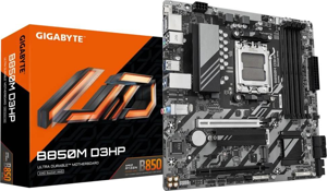 Gigabyte B850M D3HP, 4xDDR5, 2xM.2, 2xDP,