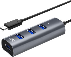 CHB010 Type-C To USB 3.0 4 Portlu Alüminyum Hub Çoklayıcı - Image 1