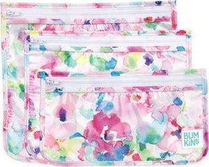 Bumkins Şeffaf Seyahat Çantası - Watercolor - Image 1
