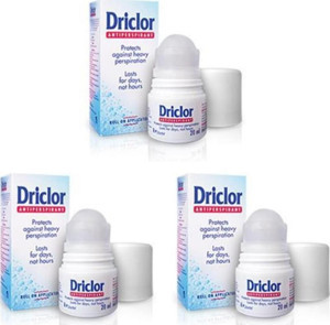 Driclor Antiperspirant Roll-on 20 Ml 3 Adet - Image 1
